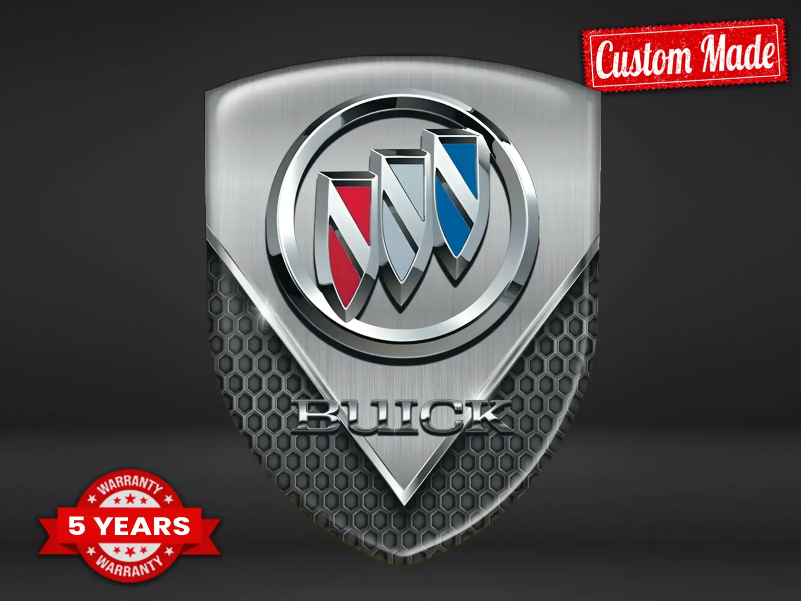 Buick Autocollants Logo Imprimé Pro Max Durable Stylé